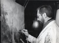 Carlos Vidaurre en el estudio