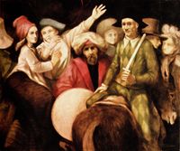 Carnavalada con burro